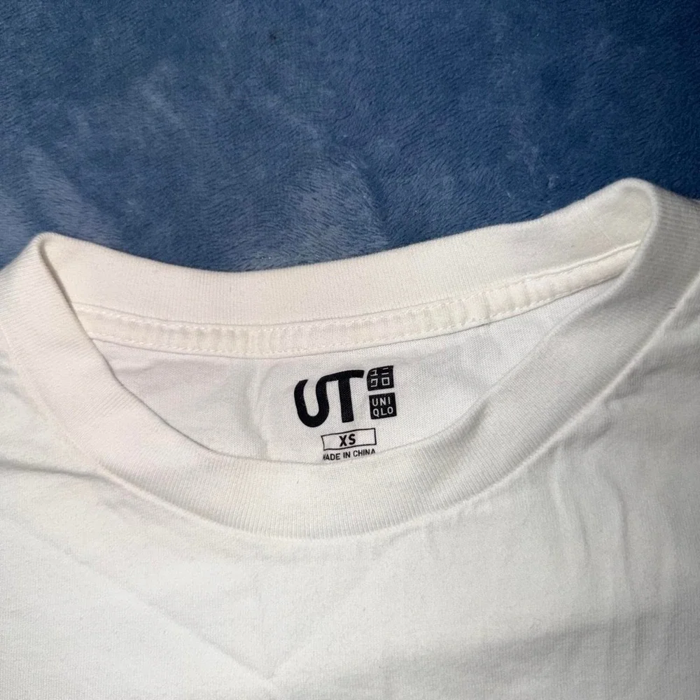 White 2001: A Space Odyssey Uniqlo UT T-shirt